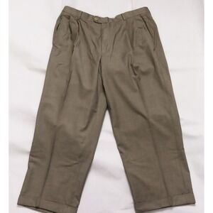 Zanella Bennett Loro Piana Men's Dress Slacks Pleated Trousers Pants Size‎ 36